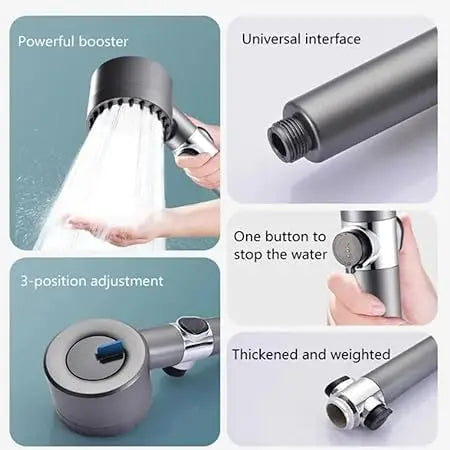 The Zawaya™ - 3-Mode Shower Head