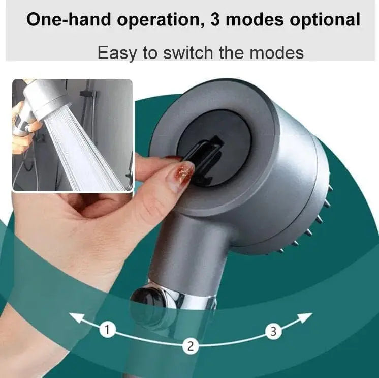 The Zawaya™ - 3-Mode Shower Head
